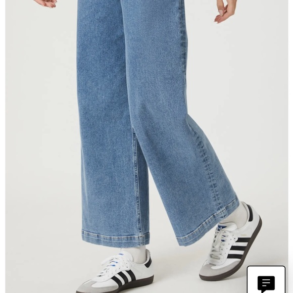 Mavi Paloma Marine patch pocket high waist wide leg jeans - Picture 6 of 7